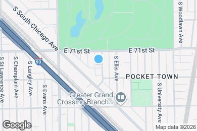 Map image of the property - 7132 S Ingleside Ave