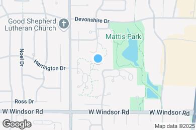 Map image of the property - 2109 Melrose Dr