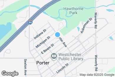 Map image of the property - 342 E Beam St