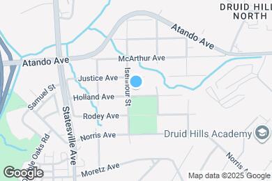 Map image of the property - 928 Holland Ave