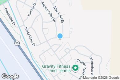 Map image of the property - 1591 Baldy View Dr