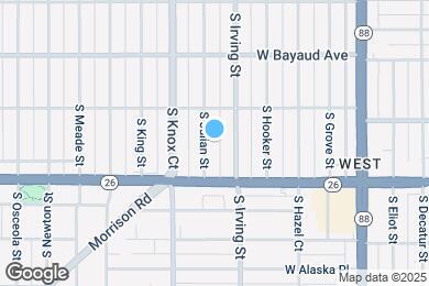 Map image of the property - 240 S Julian St