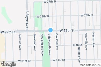 Map image of the property - 6819 W 79th St