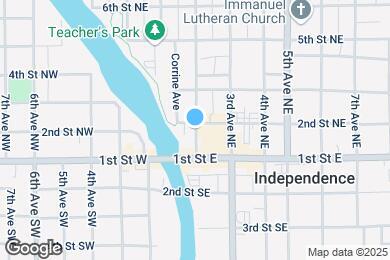 Map image of the property - 129 2nd Ave NE