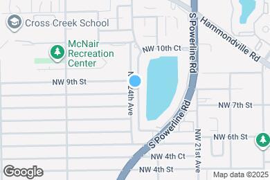 Map image of the property - 871 NW 23rd Terrace