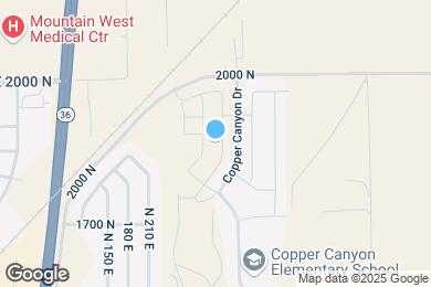 Map image of the property - 1865 N Blue Iris Ave