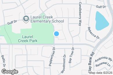 Map image of the property - 1109 Coulter Ct