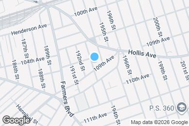 Map image of the property - 10511 193rd St