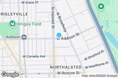 Map image of the property - 755 W Addison St