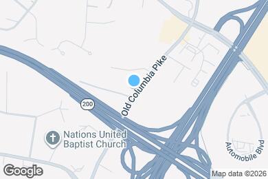 Map image of the property - 13704 Old Columbia Pike