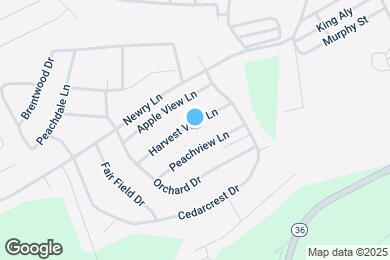 Map image of the property - 629 Harvest View Ln