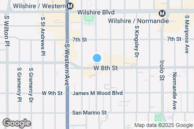 Map image of the property - 760 Serrano Ave