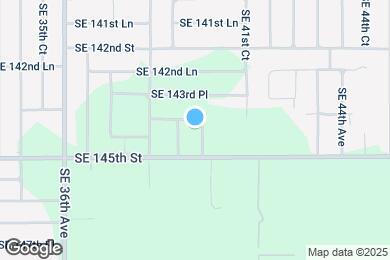 Map image of the property - 14424 SE 40th Ave