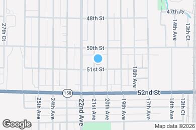 Map image of the property - 5039 21st Ave