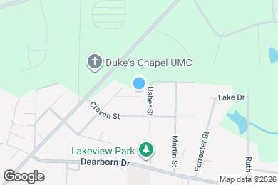 Map image of the property - 413 Pineland Ave