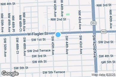 Map image of the property - 4471 SW 1st St
