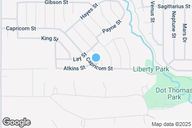 Map image of the property - 445 Capricorn St