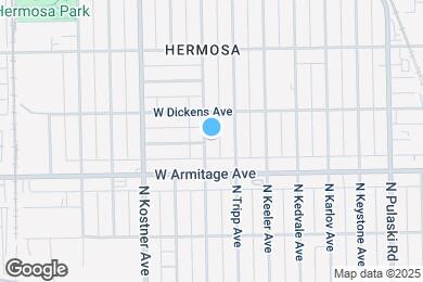 Map image of the property - 2035 N Kildare Ave