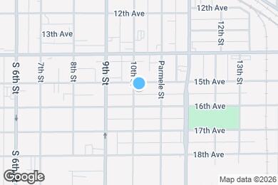 Map image of the property - 1612 10th St