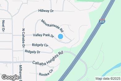 Map image of the property - 3364 Valley Park Dr
