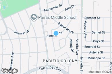 Map image of the property - 5558 Emerald St