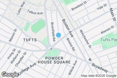 Map image of the property - 26 Warner St