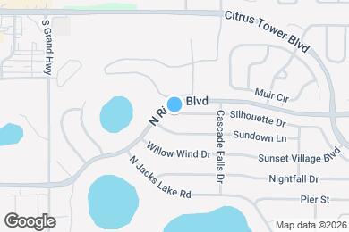 Map image of the property - 1323 Hillview Dr