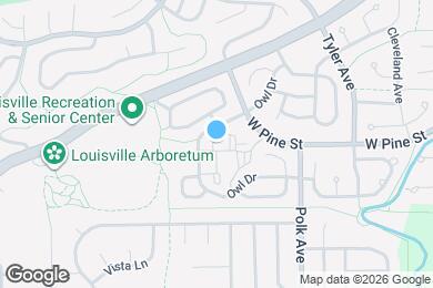 Map image of the property - 412 Owl Dr