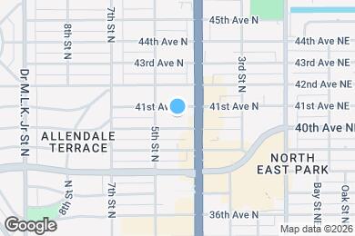 Map image of the property - 4050 4th St N