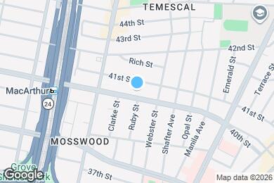 Map image of the property - 450 40th St