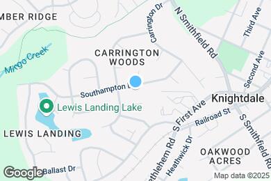 Map image of the property - 303 Southampton Dr