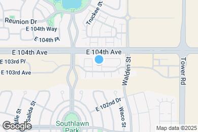 Map image of the property - 17911 E 103rd Ave