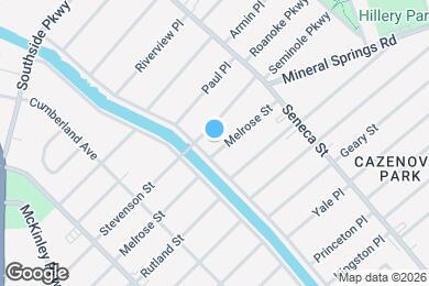 Map image of the property - 156 Melrose St