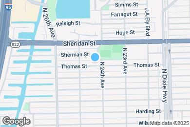Map image of the property - 2415 Thomas St