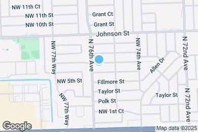 Map image of the property - 7560 Pierce St