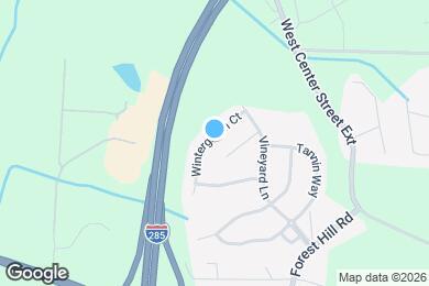 Map image of the property - 121 Wintergreen Ct