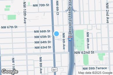 Map image of the property - 645 NW 64th St