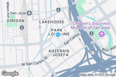 Map image of the property - 475 W San Carlos St