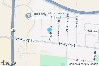 Map image of the property - Claudell Homes I & II