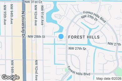 Map image of the property - 2730 Forest Hills Blvd