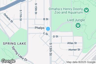 Map image of the property - 3810 S 13th St