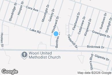 Map image of the property - 1603 Benttree Dr