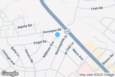 Map image of the property - 6309 Millhiser Ave