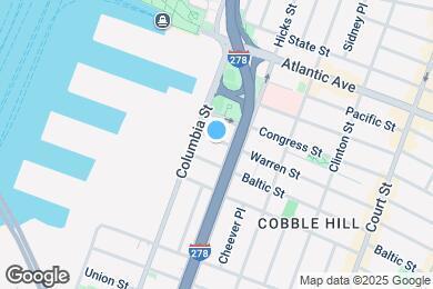 Map image of the property - 110 Warren St