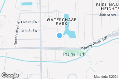 Map image of the property - Waterchase Apartments