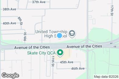 Map image of the property - The Avenues at East Moline