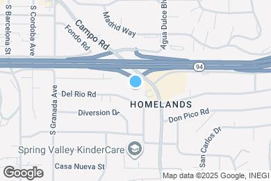 Map image of the property - Rancho Pointe Apartments