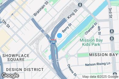 Map image of the property - 355 Berry St