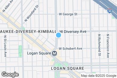 Map image of the property - 2735 N Kedzie Ave