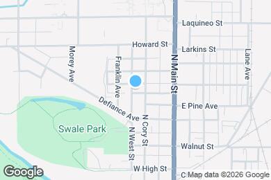 Map image of the property - 210 Court Ruelle